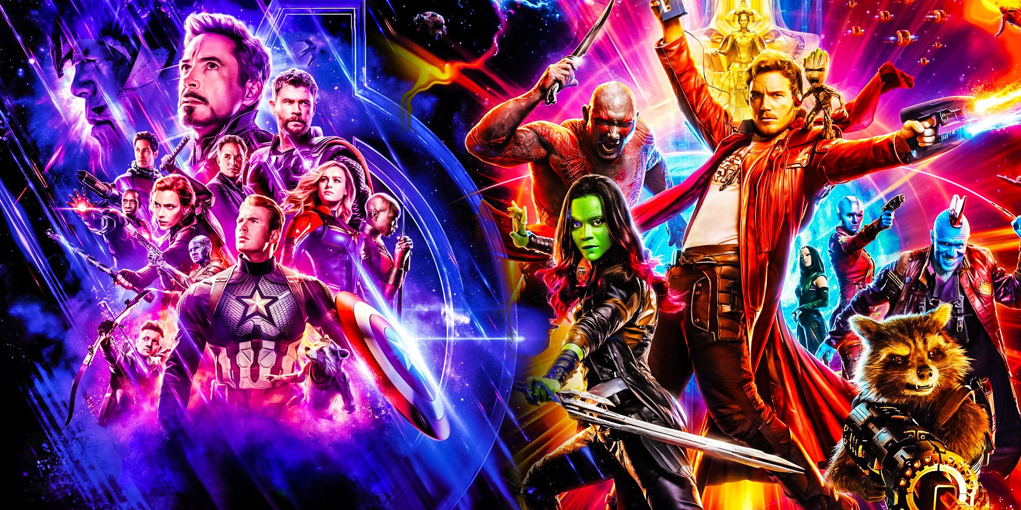 Avengers endgame Guardians of the galaxy vol 3