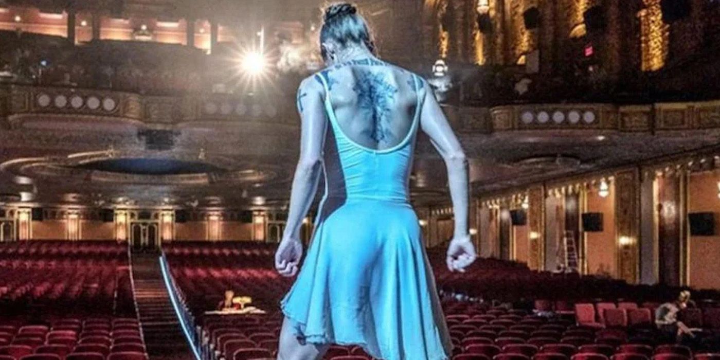 A ballerina on stage in John Wick Chapter 3