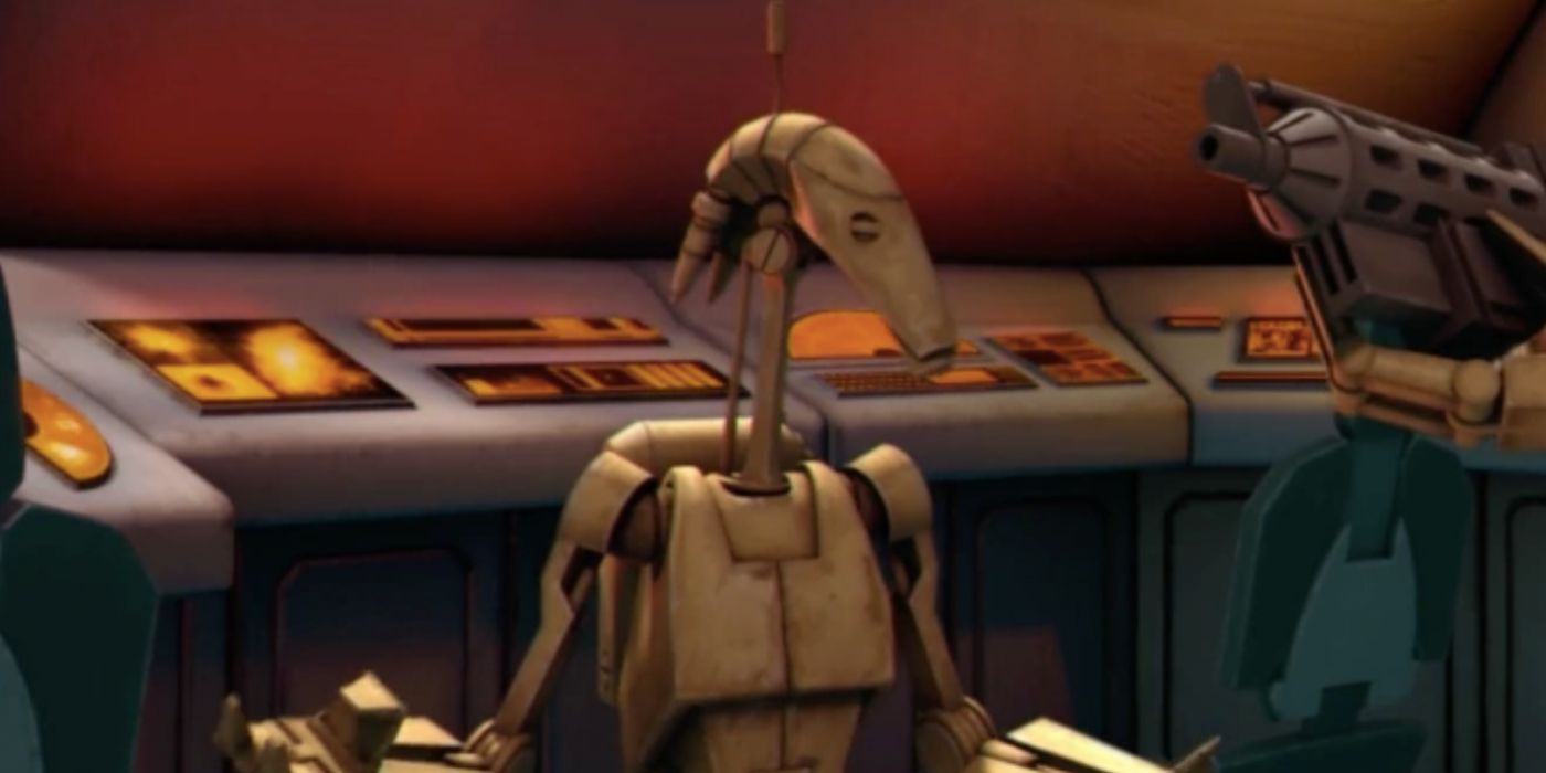 Battle droids in The Clone Wars