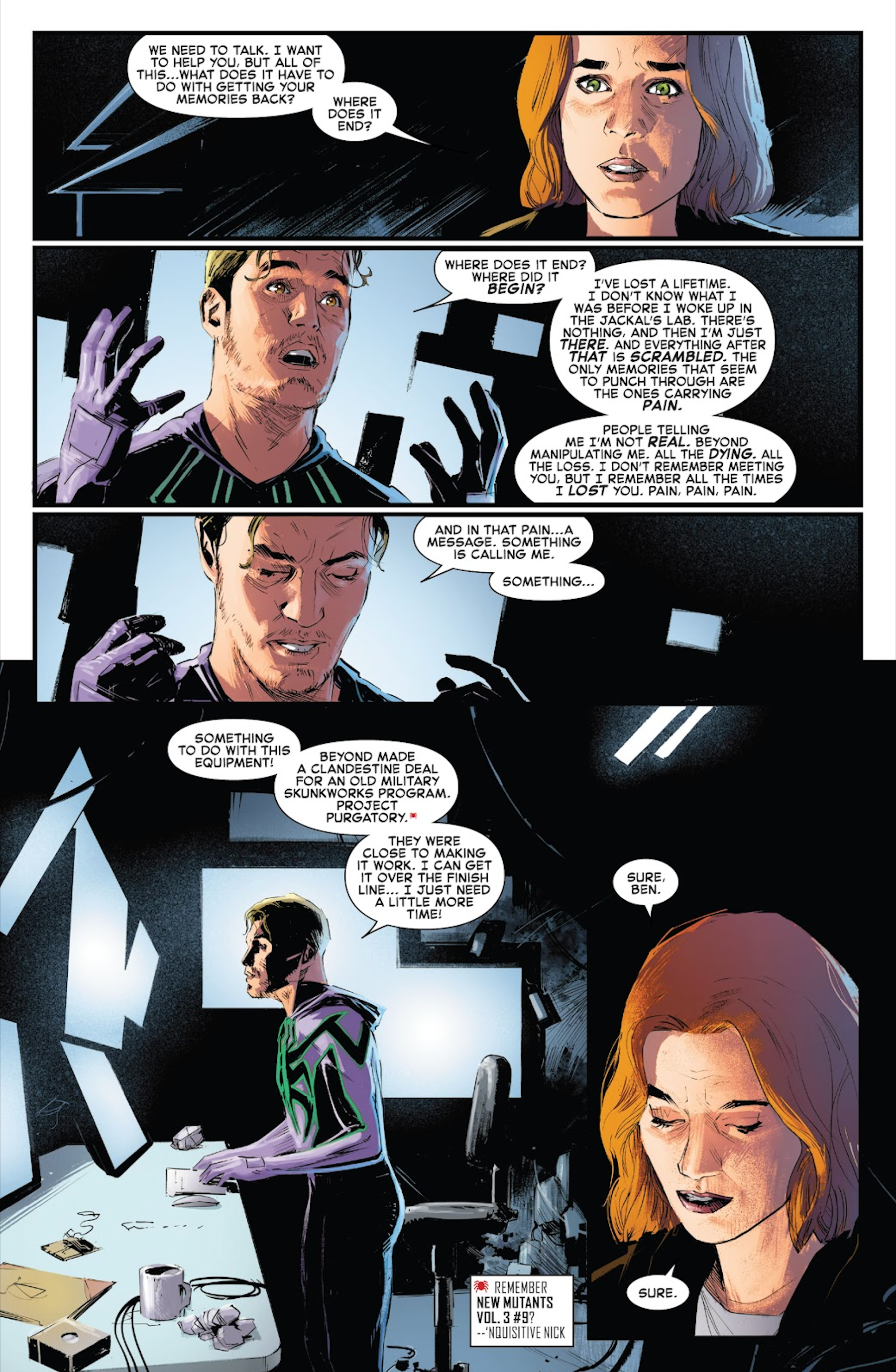 Ben Reilly as Spider-Man&rsquo;s clone Chasm