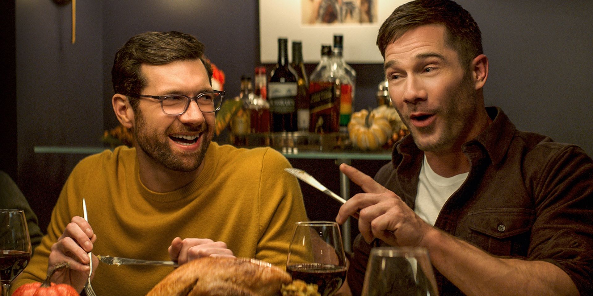 Bobby_and_Aaron_at_a_dinner_table_in_Bros