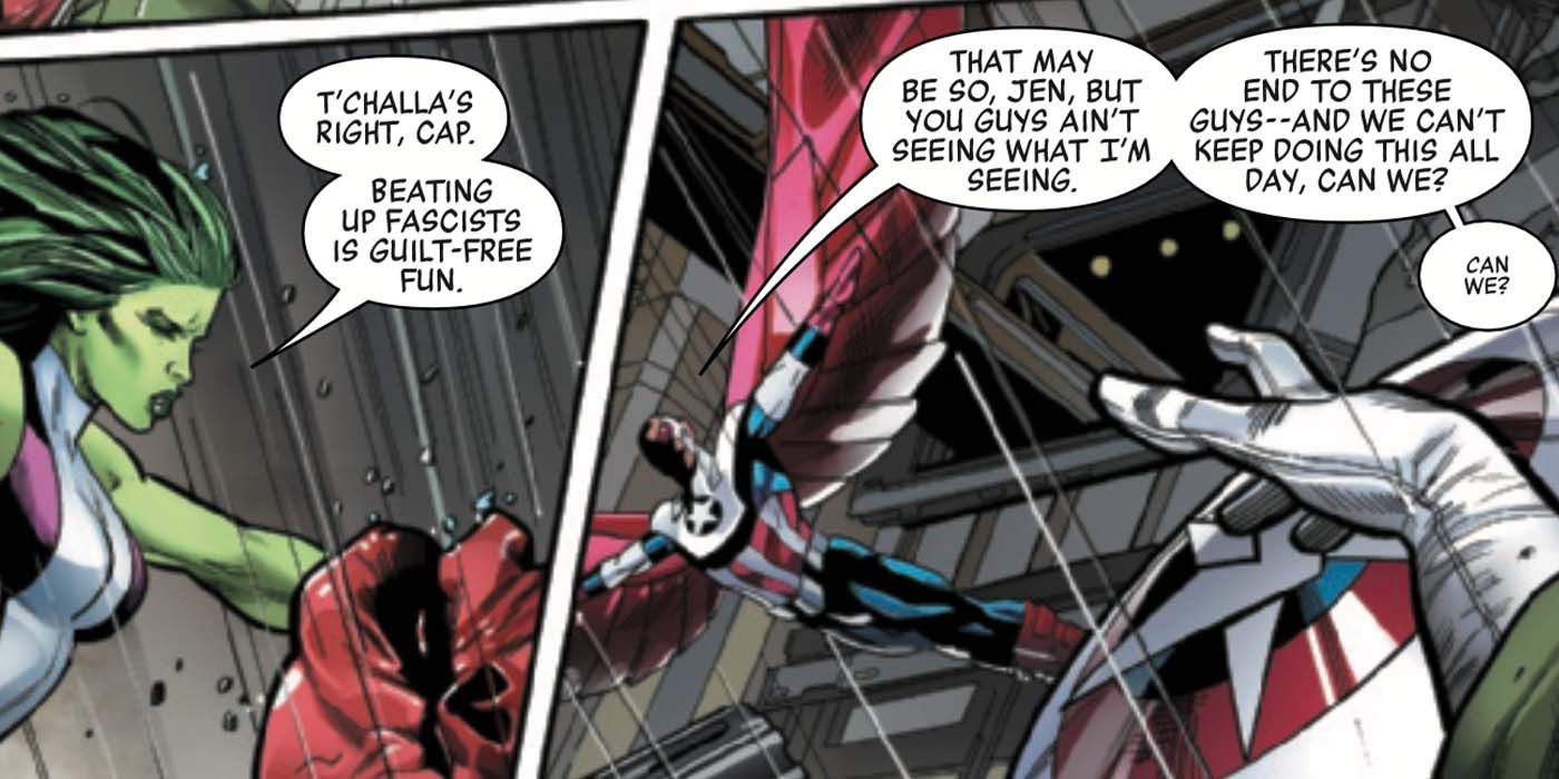 Captain America We Can&rsquo;t Do This All Day