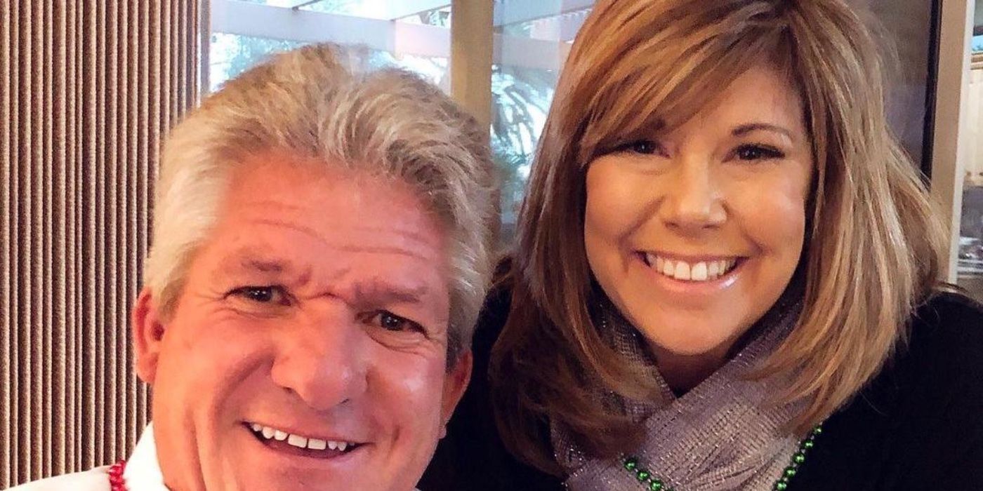 Caryn Chandler and Matt Roloff From Little People Big World smiling together