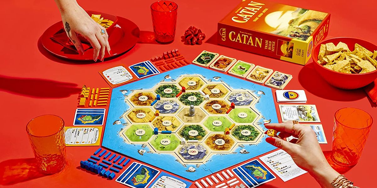 Catan board game Amazon product shot