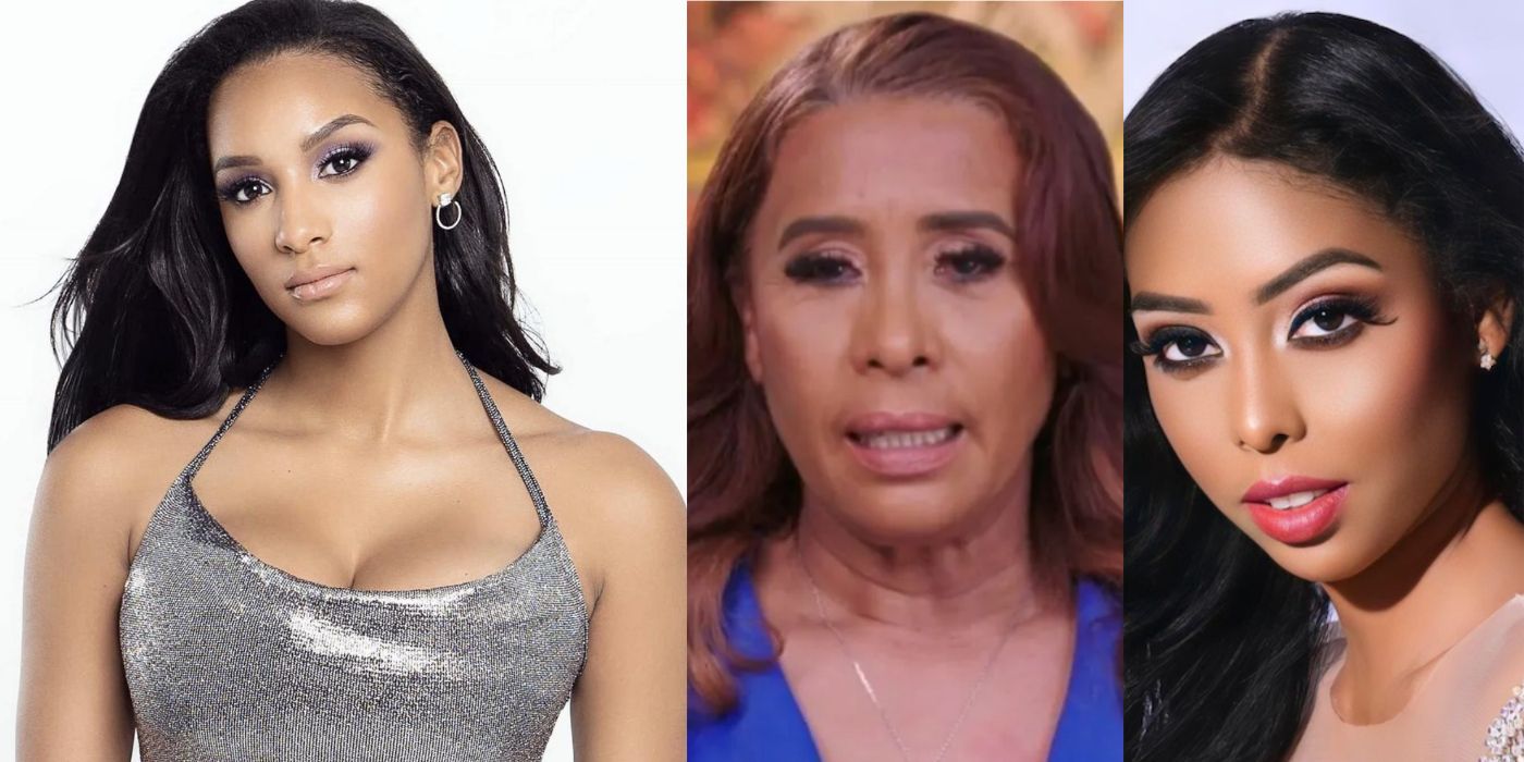 Chantel Everett Next To Lidia And Nicole Jimeno From The Family Chantel