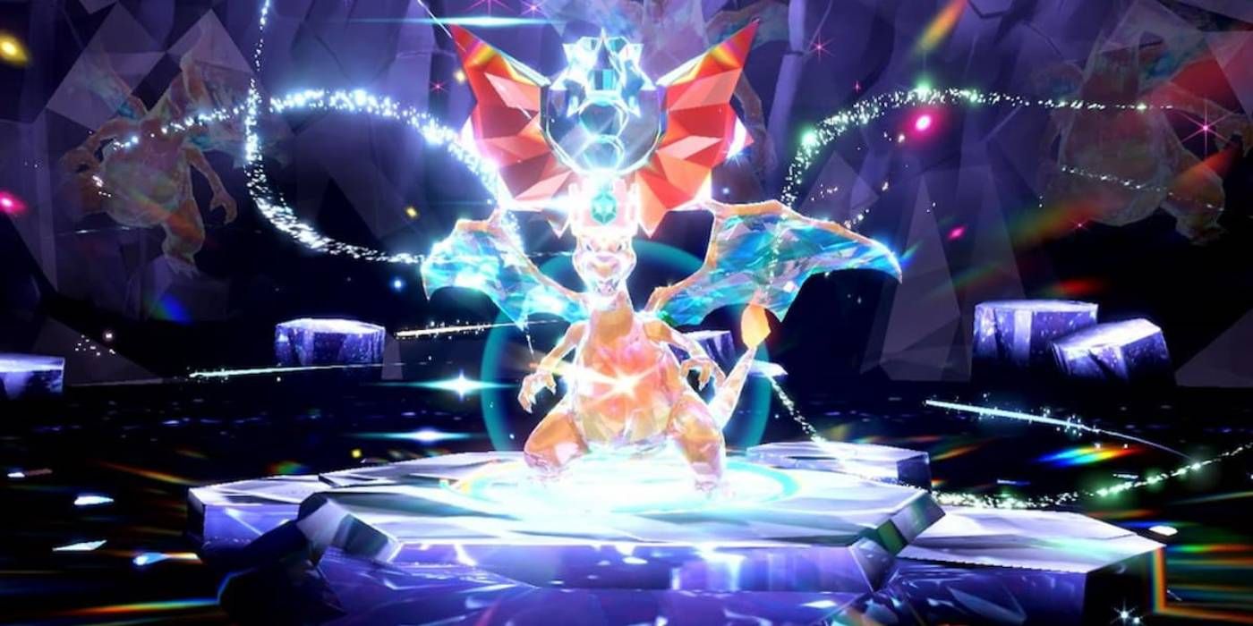 Pokemon Scarlet and Violet Tera Dragon Charizard Raid Ongoing in December for Two Part Event Limited Time