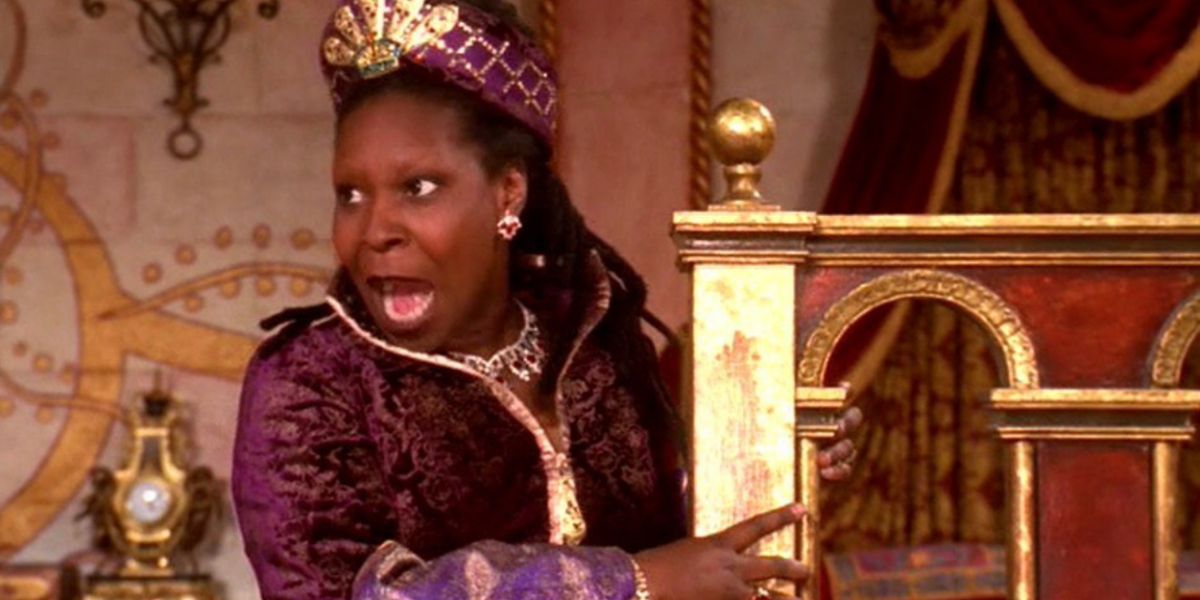 Whoopi Goldberg เป็น Queen Constantina ในปี 1997 Cinderella