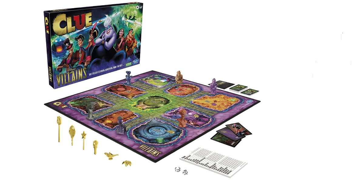 Clue Disney villain edition Amazon product shot