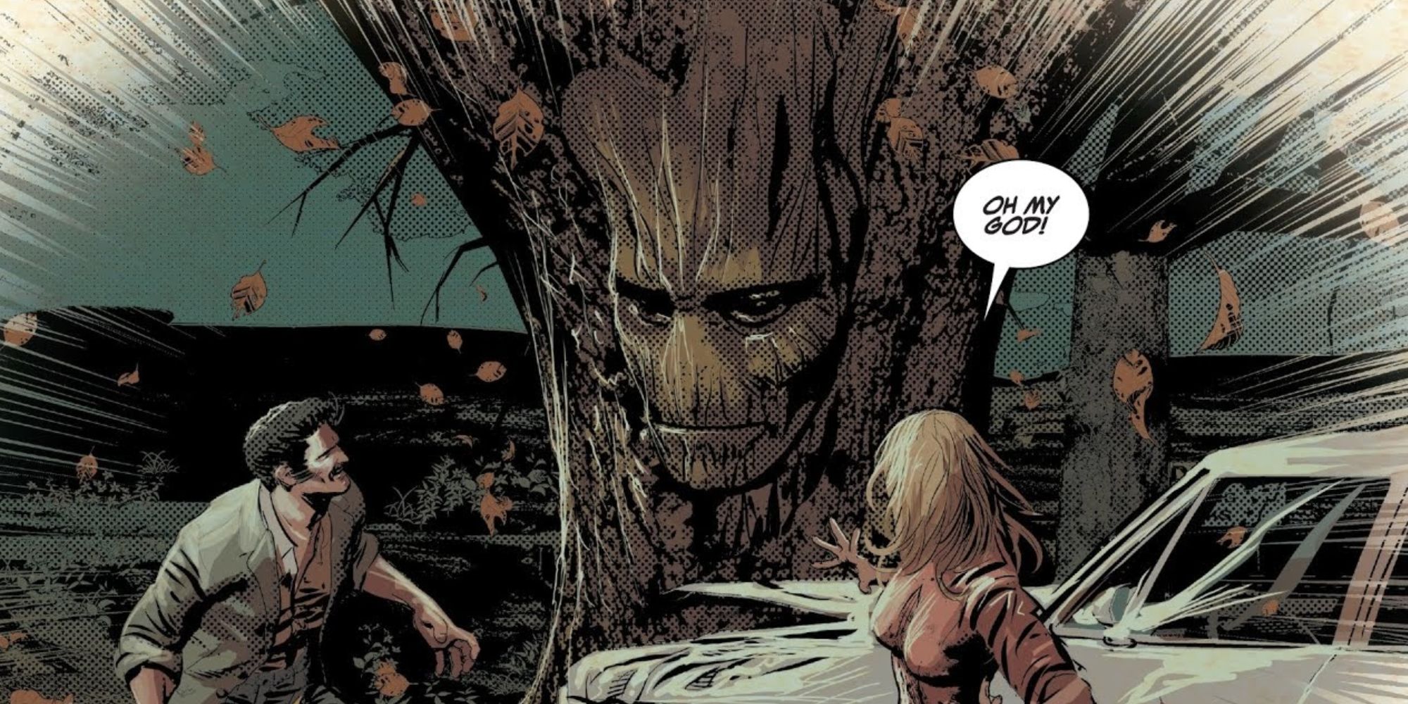 Peet appears in a tree in Marvel Comics.