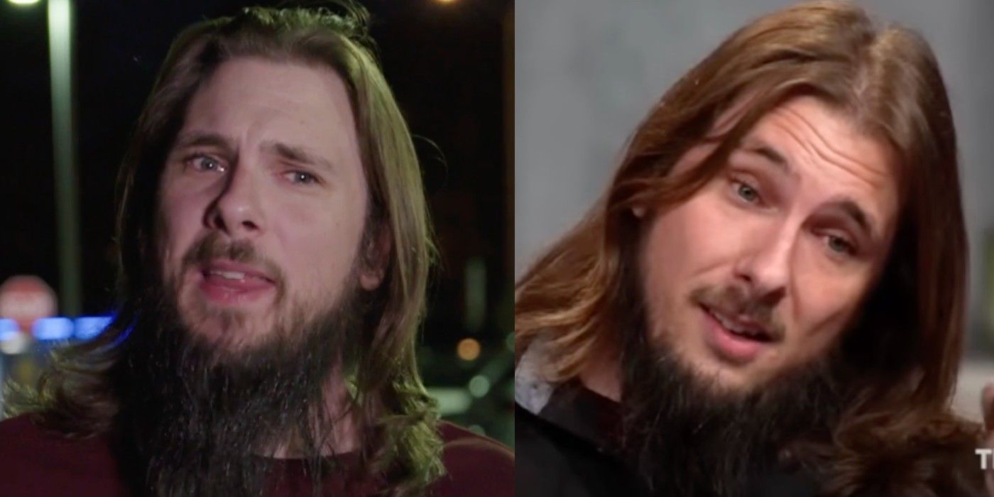 90 Day Fiance star Colt Johnson with long hair and beard