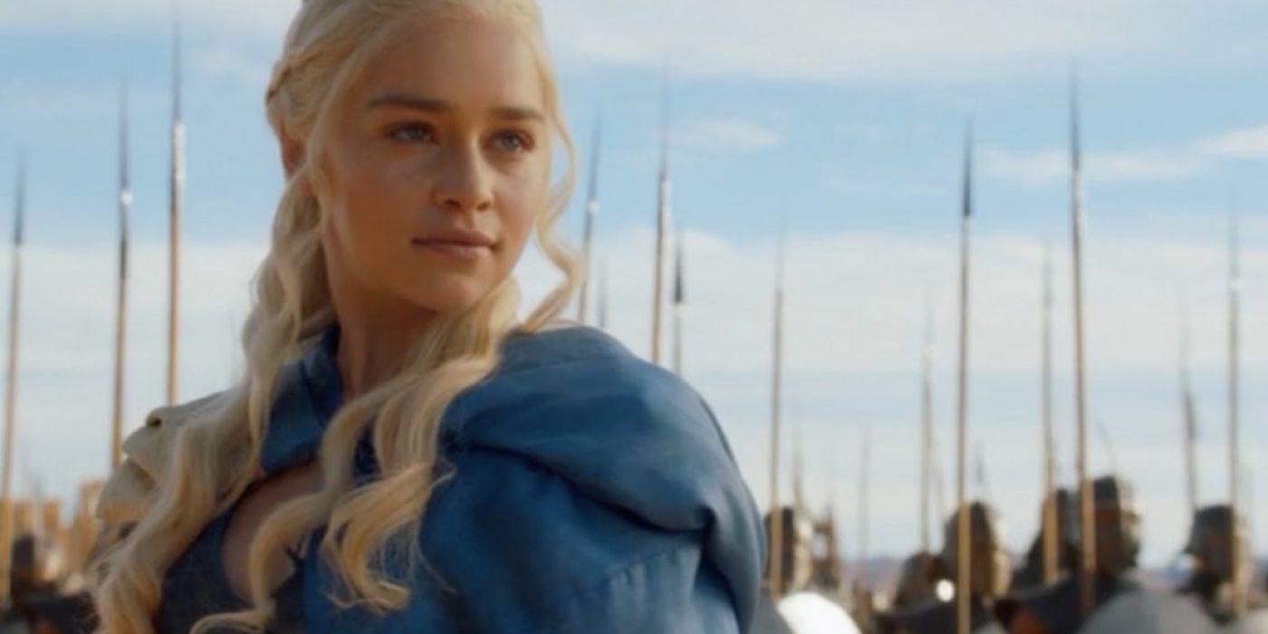 Daenerys Targaryen com seu fiel soldado pronto para governar seu novo mundo