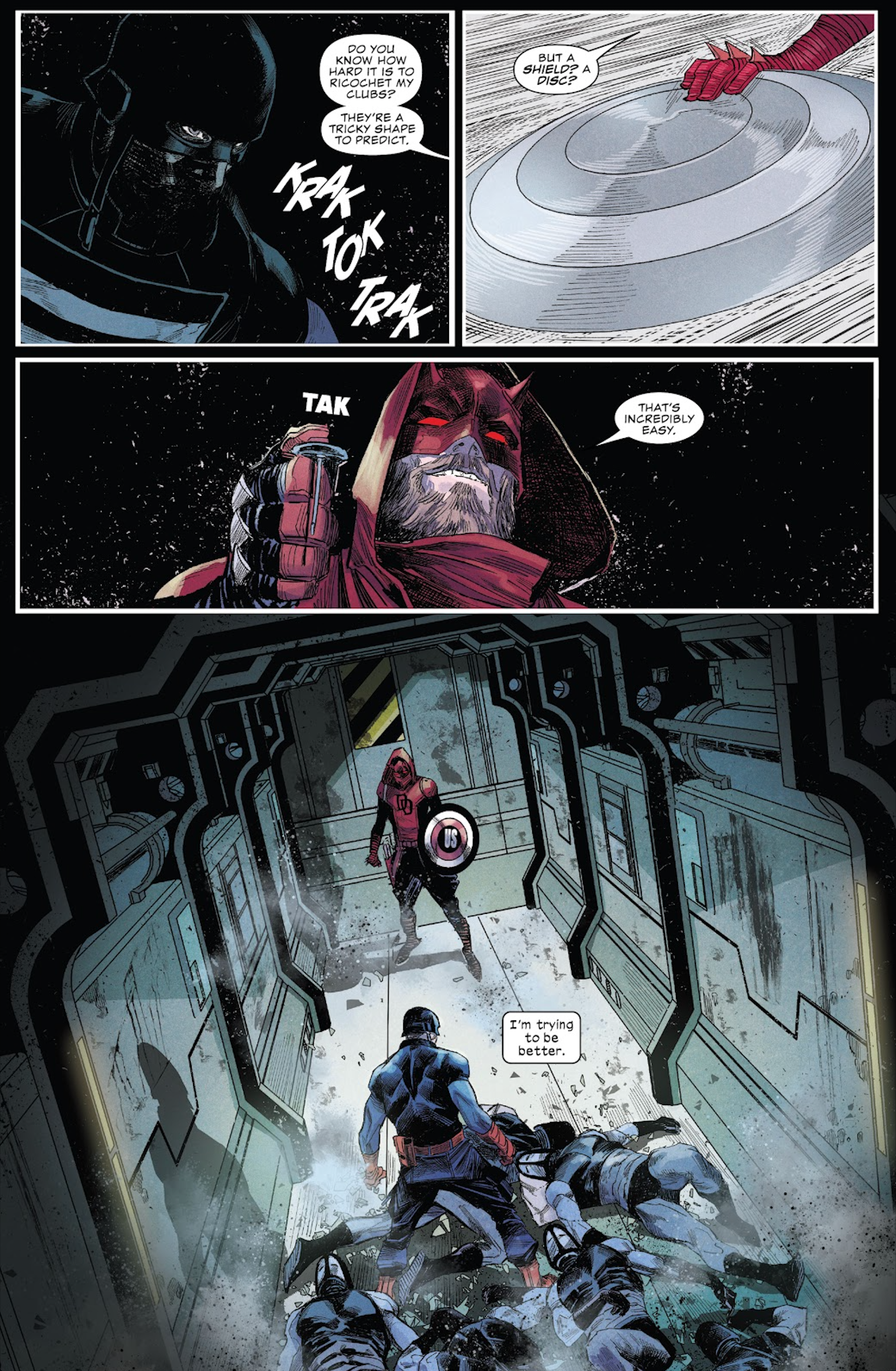 Daredevil explains weakness of Captain America&rsquo;s shield