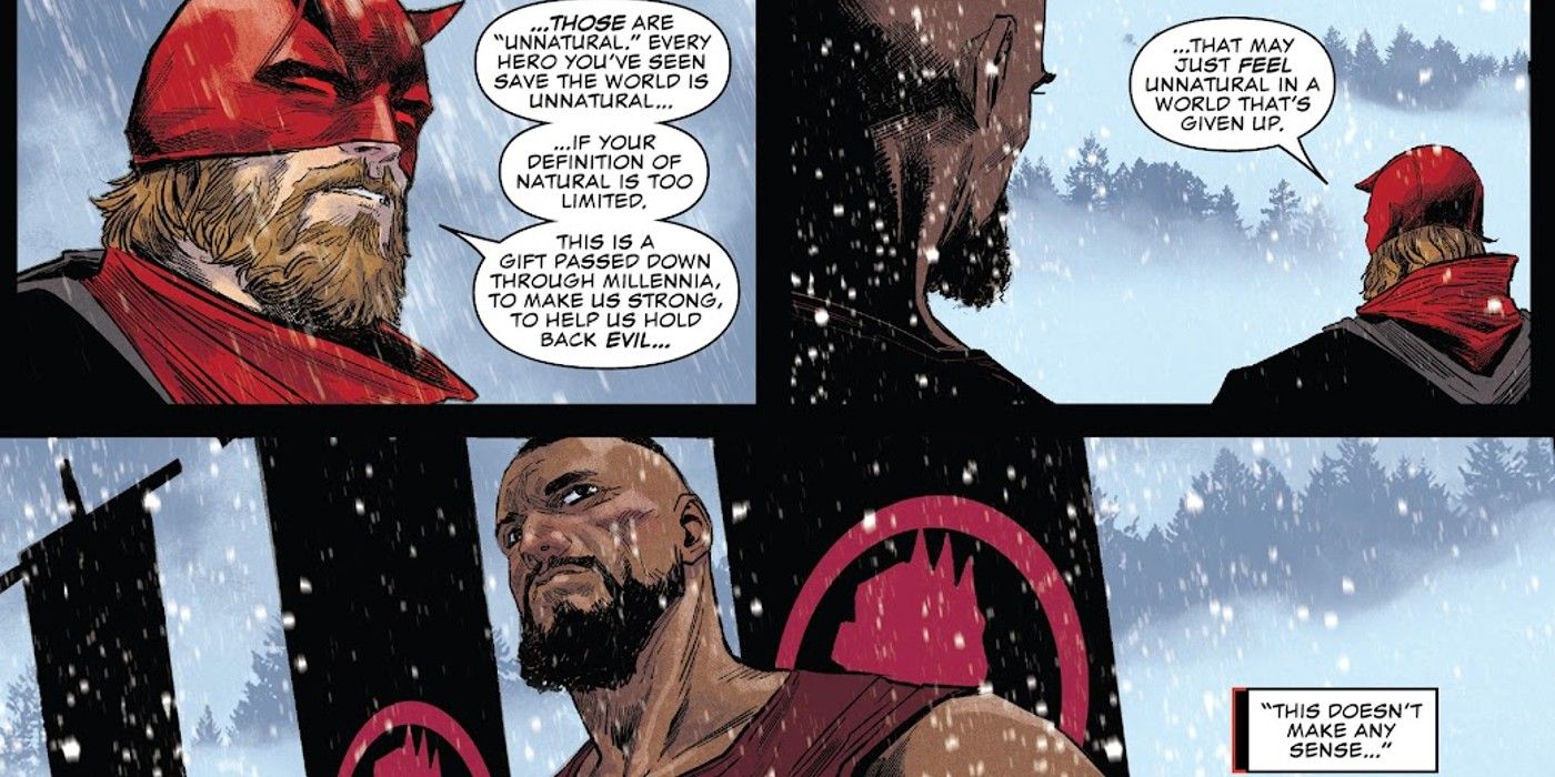 Demolidor fala sobre heróis não naturais