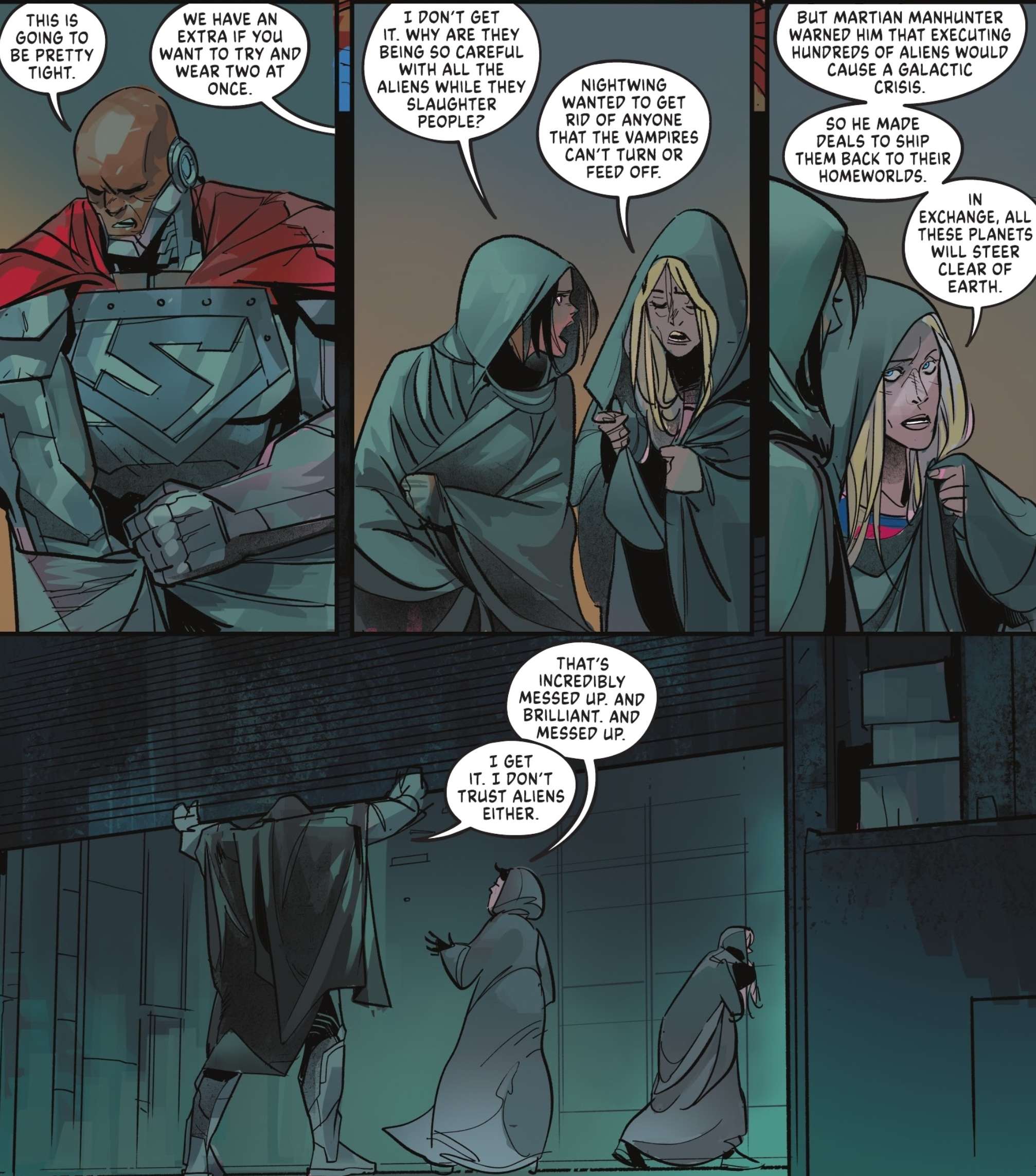 DC Mengungkap Solusi Alien Vampir Nightwing