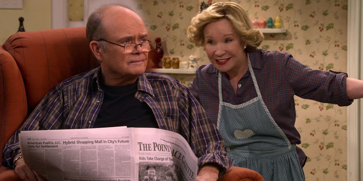 Debra Jo Rupp as Kitty and Kurtwood Smith as Red in That 90s Show