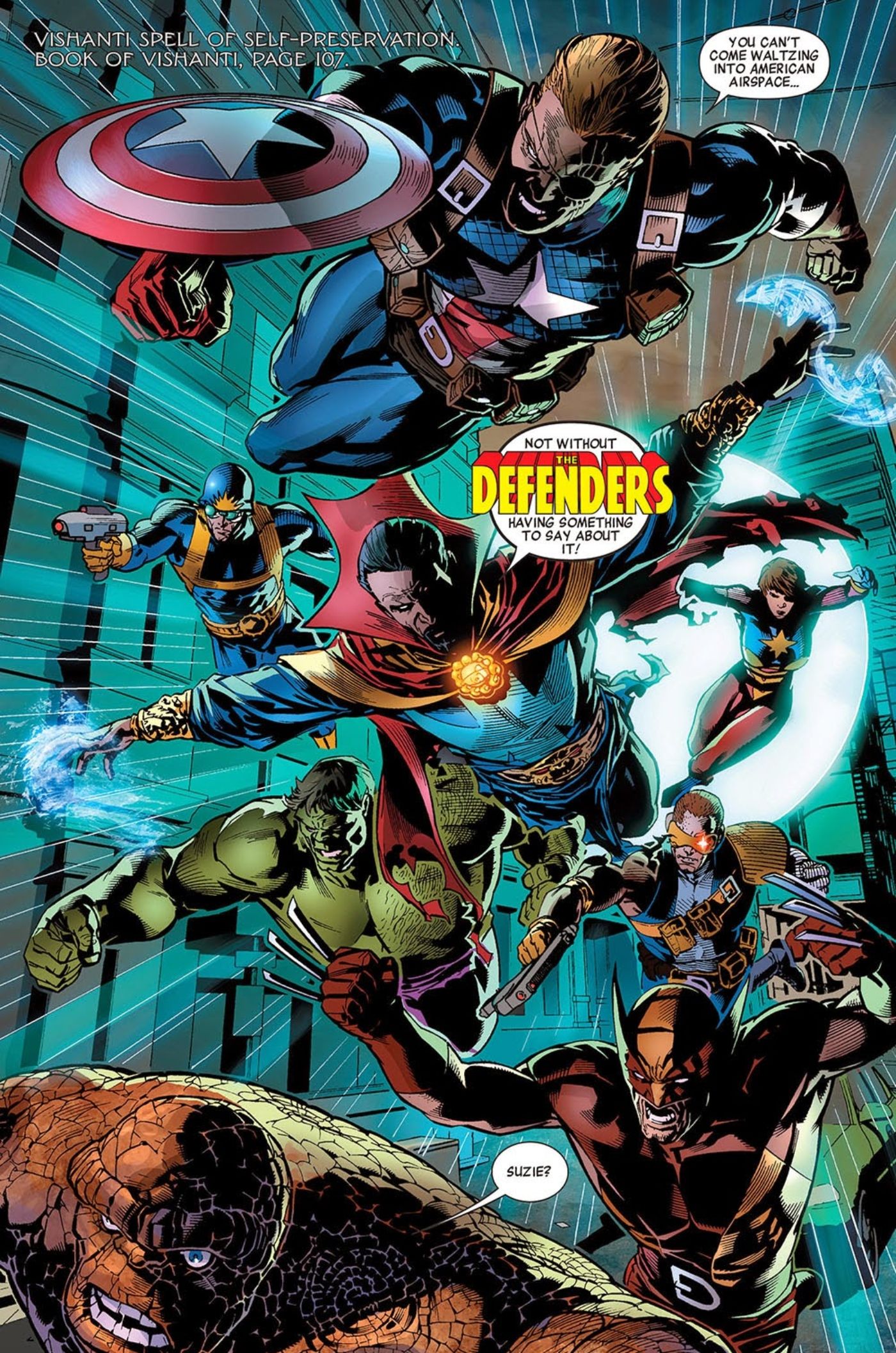 Captain America’s Defenders Team Make the Avengers Look C-List