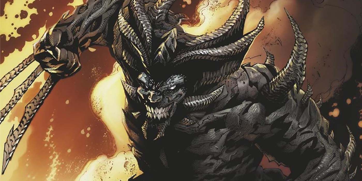 Demon Wolverine preparing to attack in the Marvel Comics