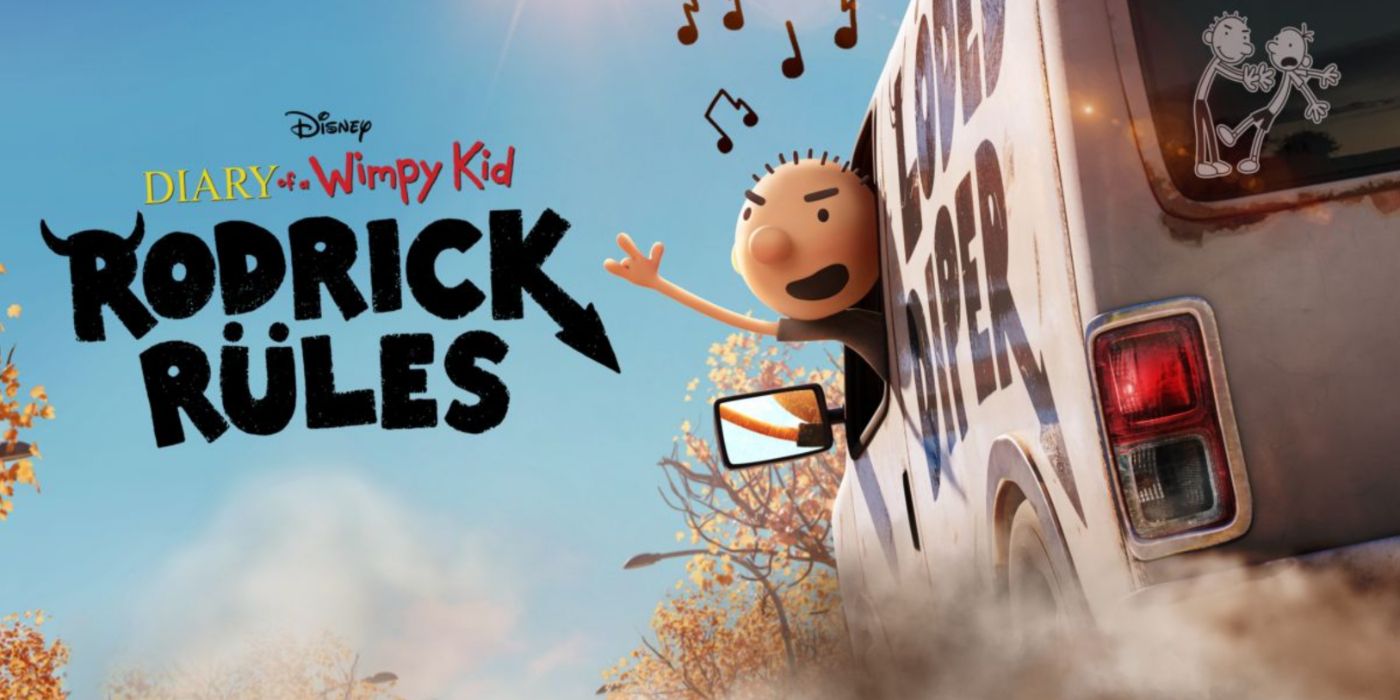 Diary of a Wimpy Kid: Rodrick Rules promo featuring Rodrick in his van.