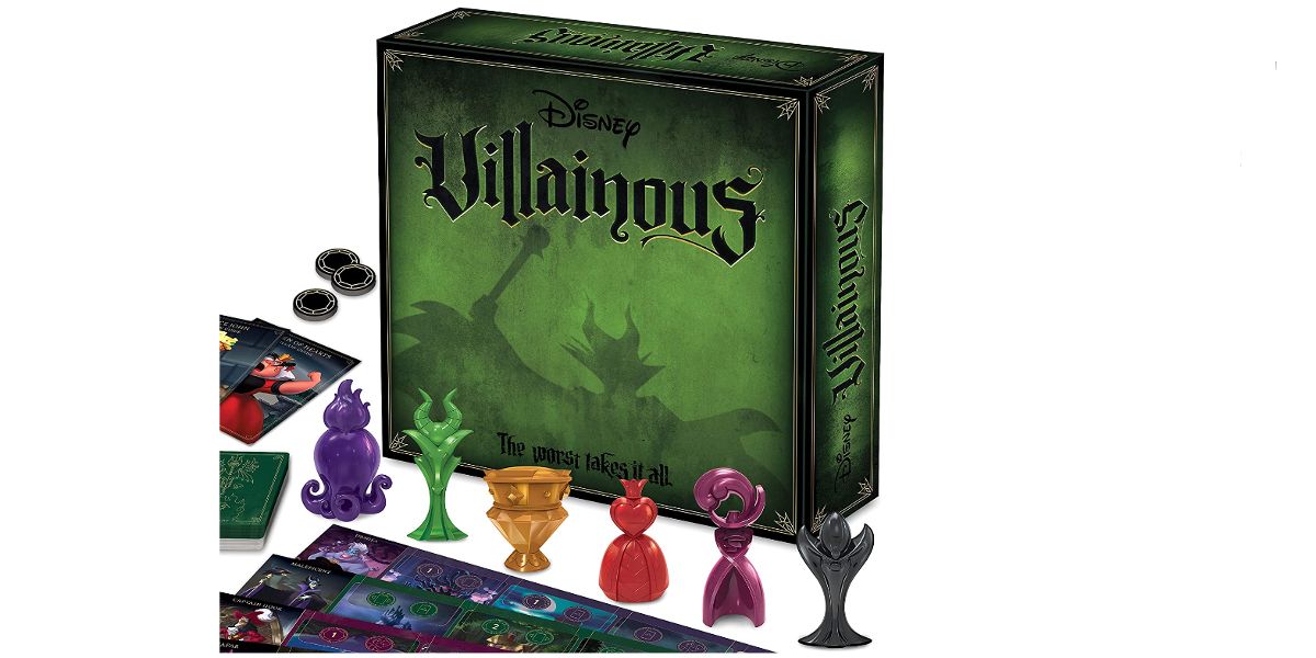 Disney Villainous board game filmed by Amazon product