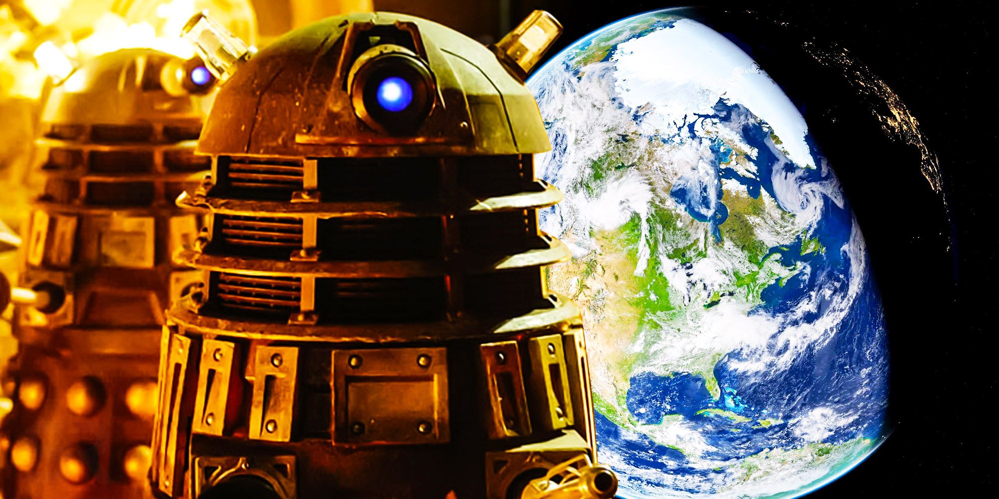 Doctor Who Daleks Earth