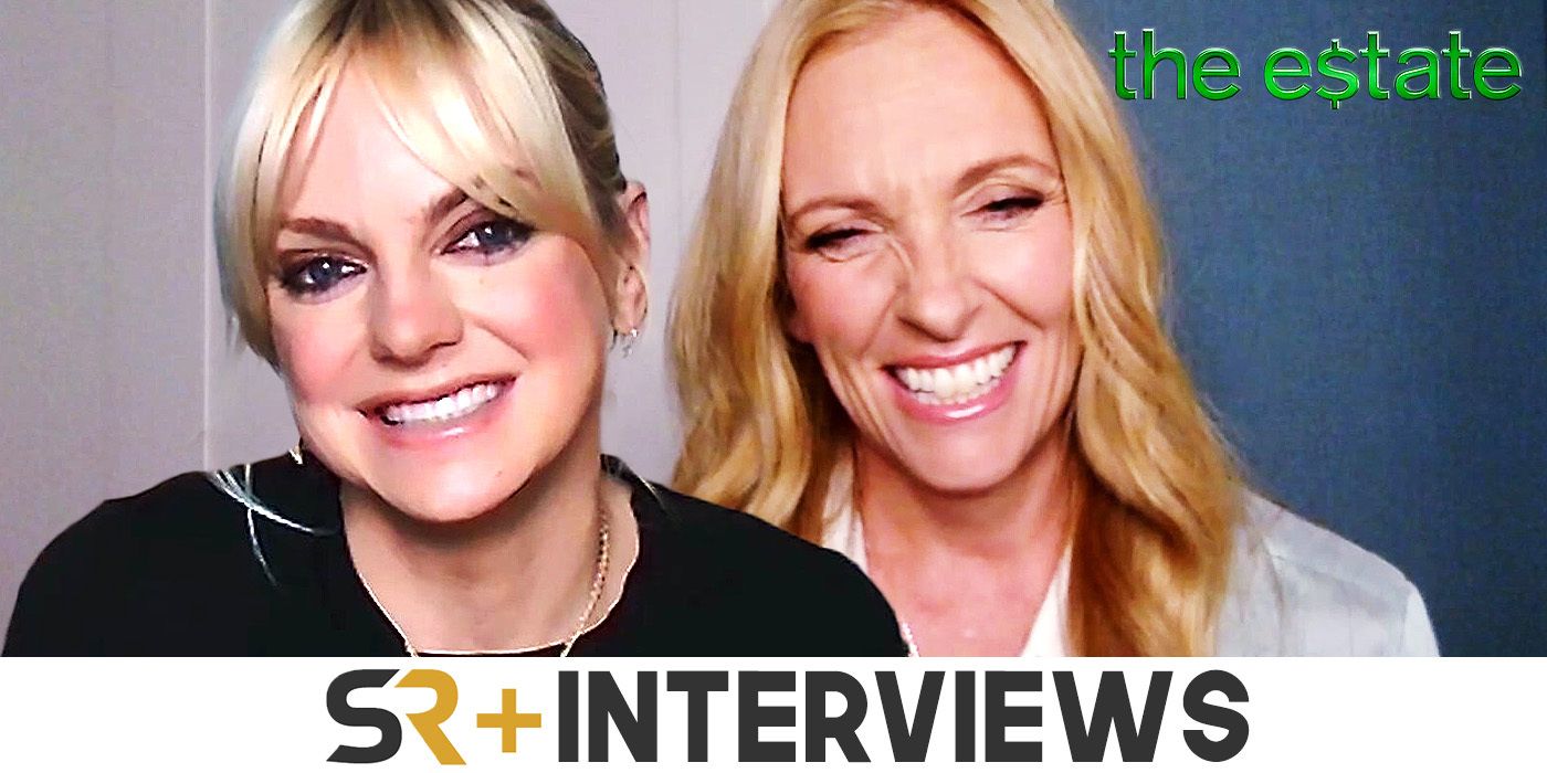 anna faris &amp; toni collette the estate interview