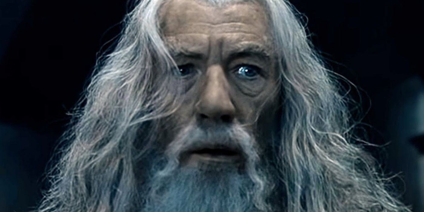 Gandalf di Lord of the Rings. 