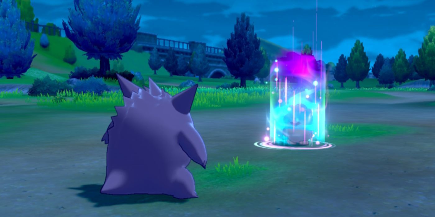 Gengar using Reflect in Pokémon Sword & Shield