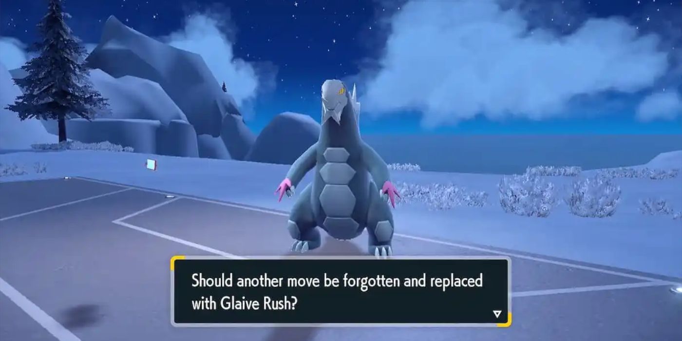Glaive Rush being used in Pokémon Scarlet and Violet
