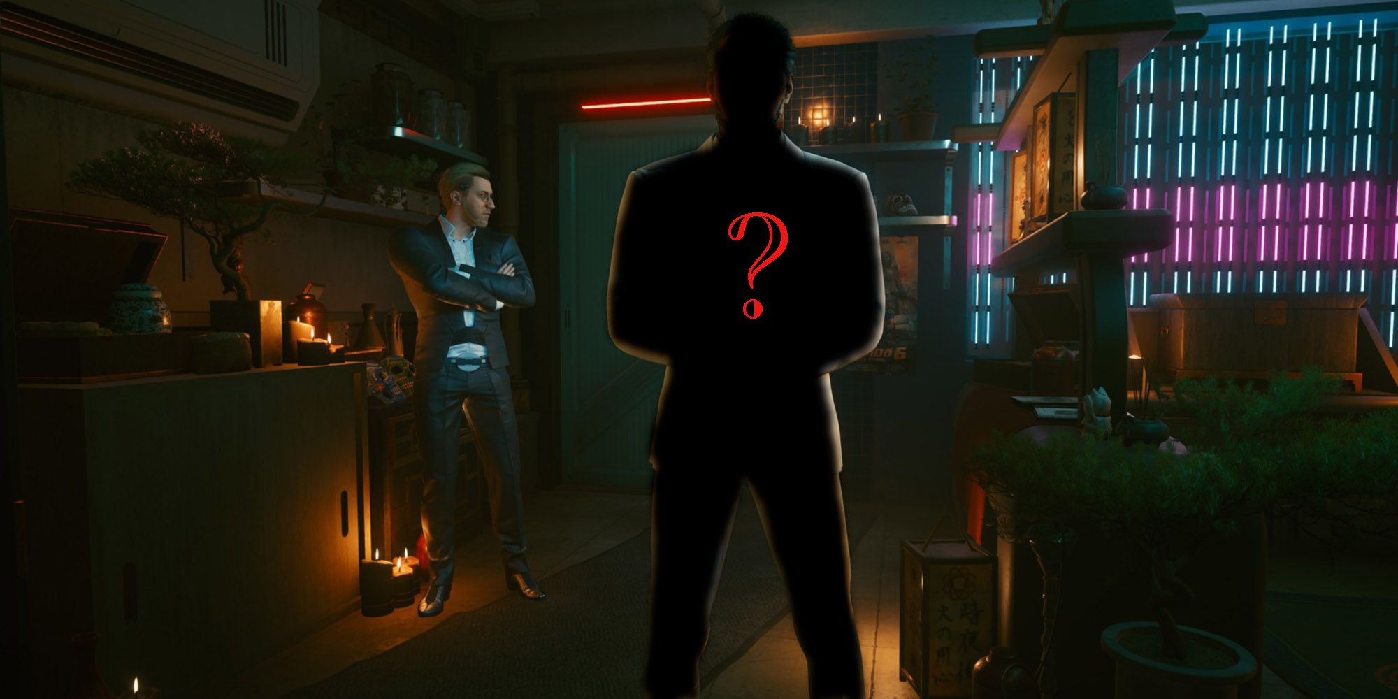 A mystery character that deserves their own prequel game to Cyberpunk 2077