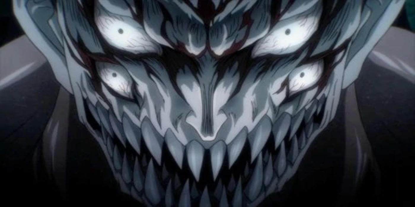 Imagem do vilão Gotou do anime Parasyte.