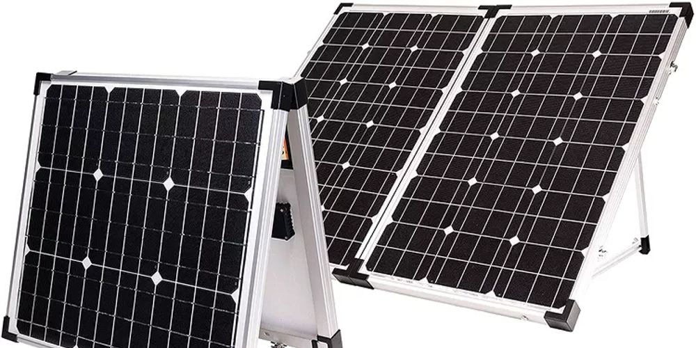 A GP-PSK solar panel is seen