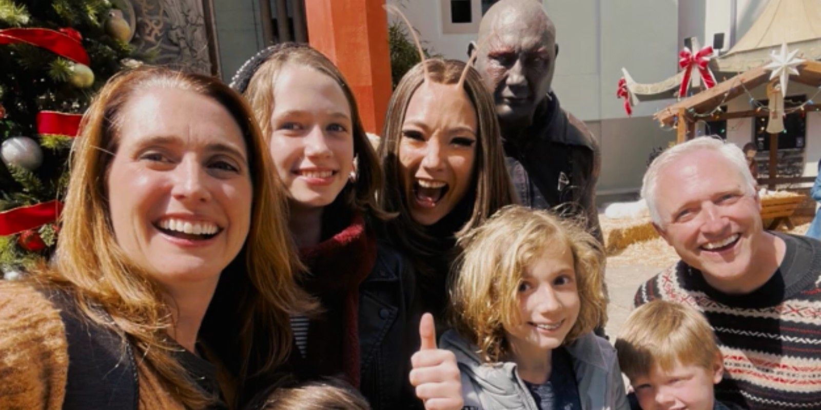 Guardians of the Galaxy Holiday Special Snapshot Drax and Mantis