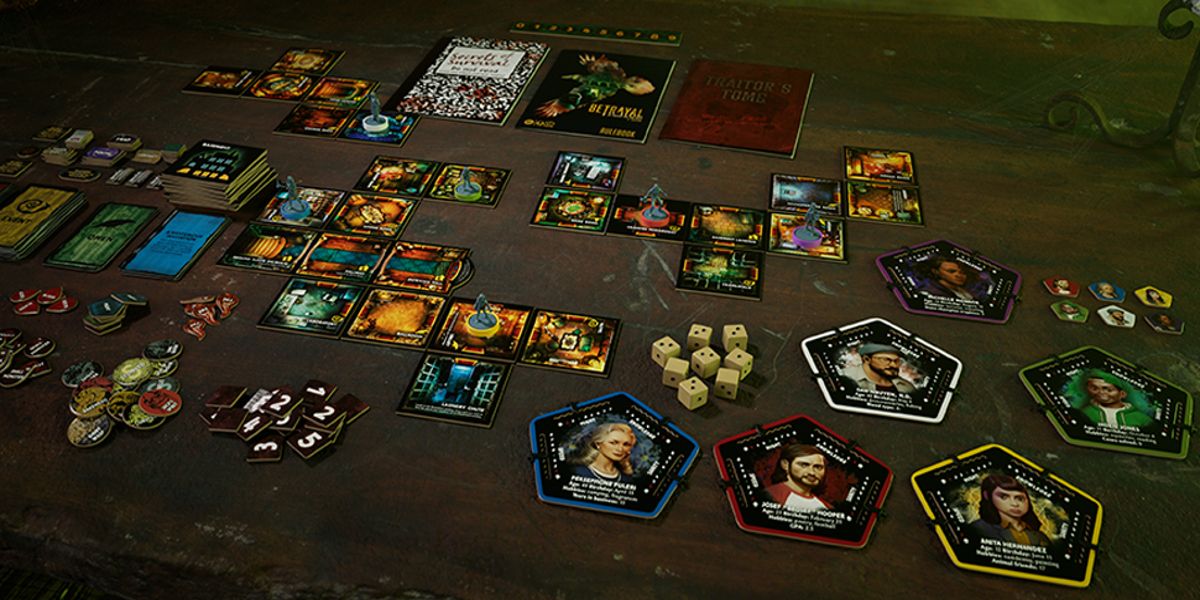 Hasbro Avalon Hill Betrayal at the House on the Hill, 3rd edition Amazon product shot