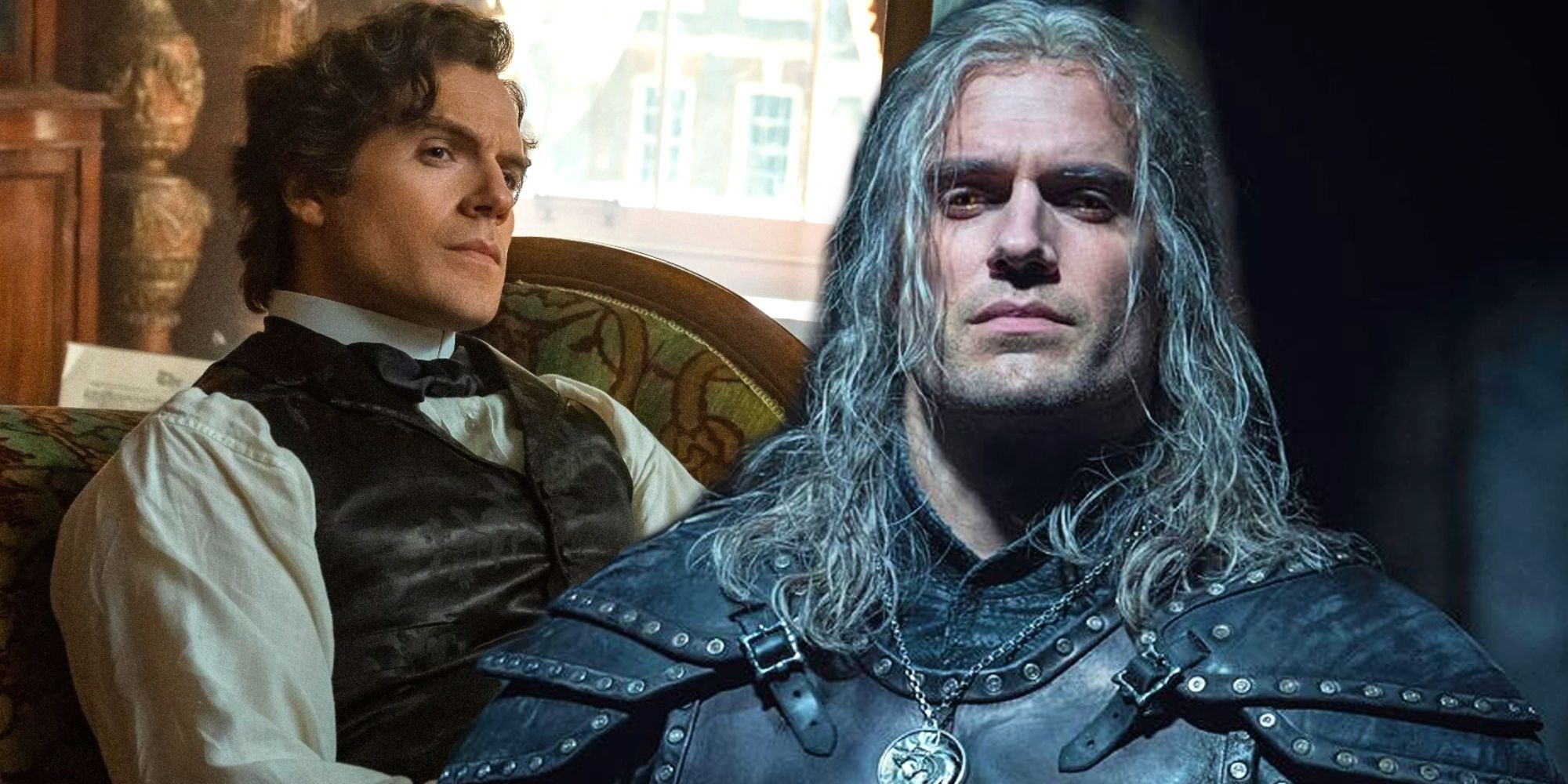 Henry Cavill as Sherlock Holmes, Geralt of Rivia