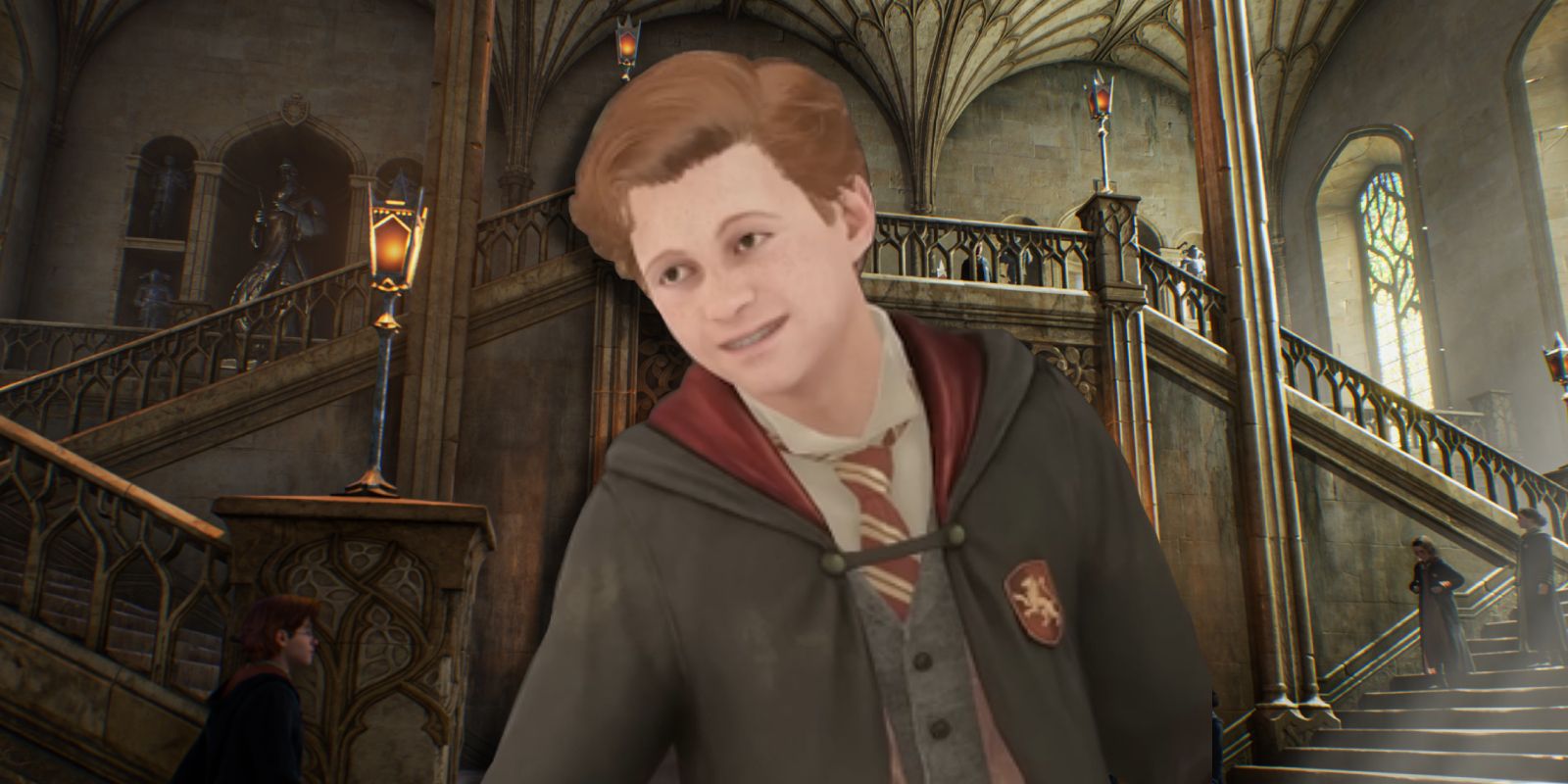 Hector Jenkins - or Hector Weasley - as seen in Hogwarts Legacy.