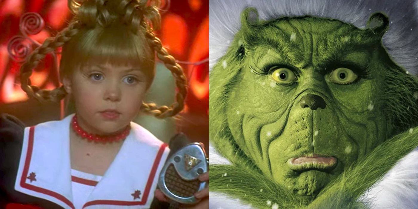 Cindy Lou Who and The Grinch from How the Grinch Stole Christmas (2000). 