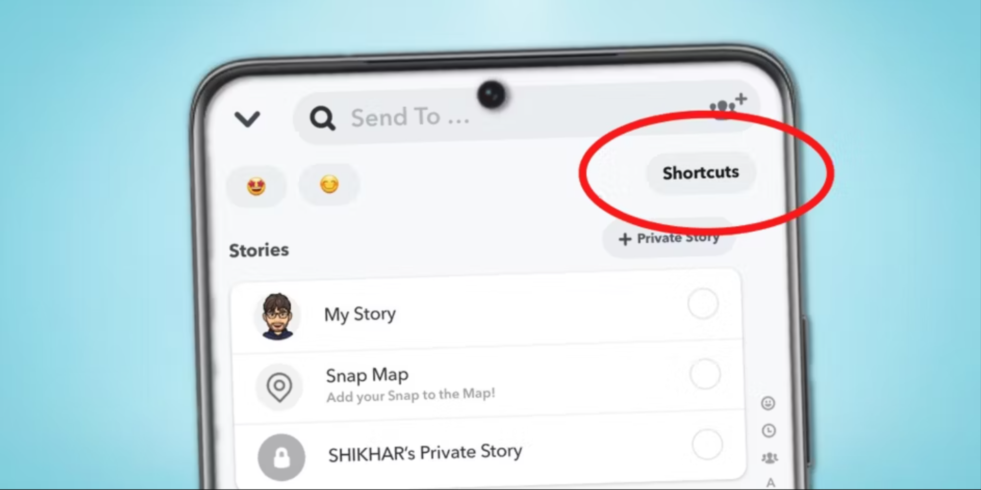 how-to-delete-shortcuts-on-snapchat