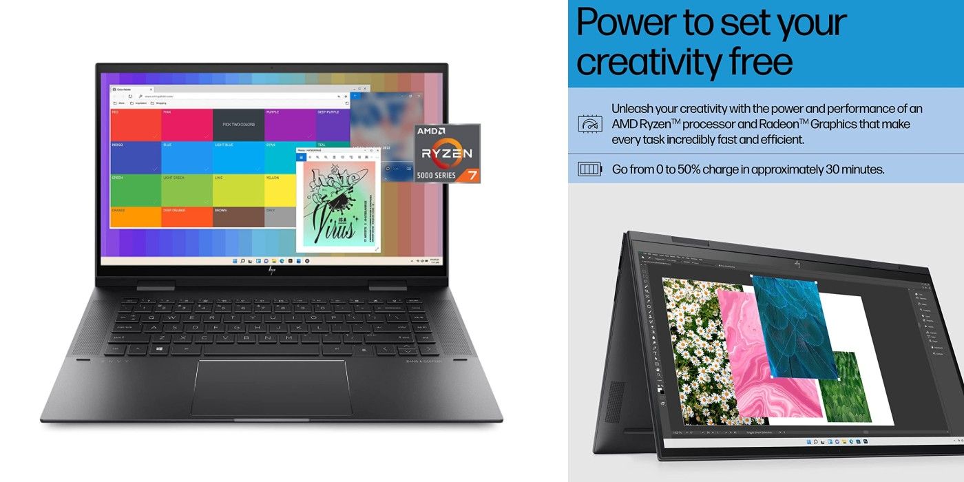 HP ENVY x360 Convertible Laptop on Amazon