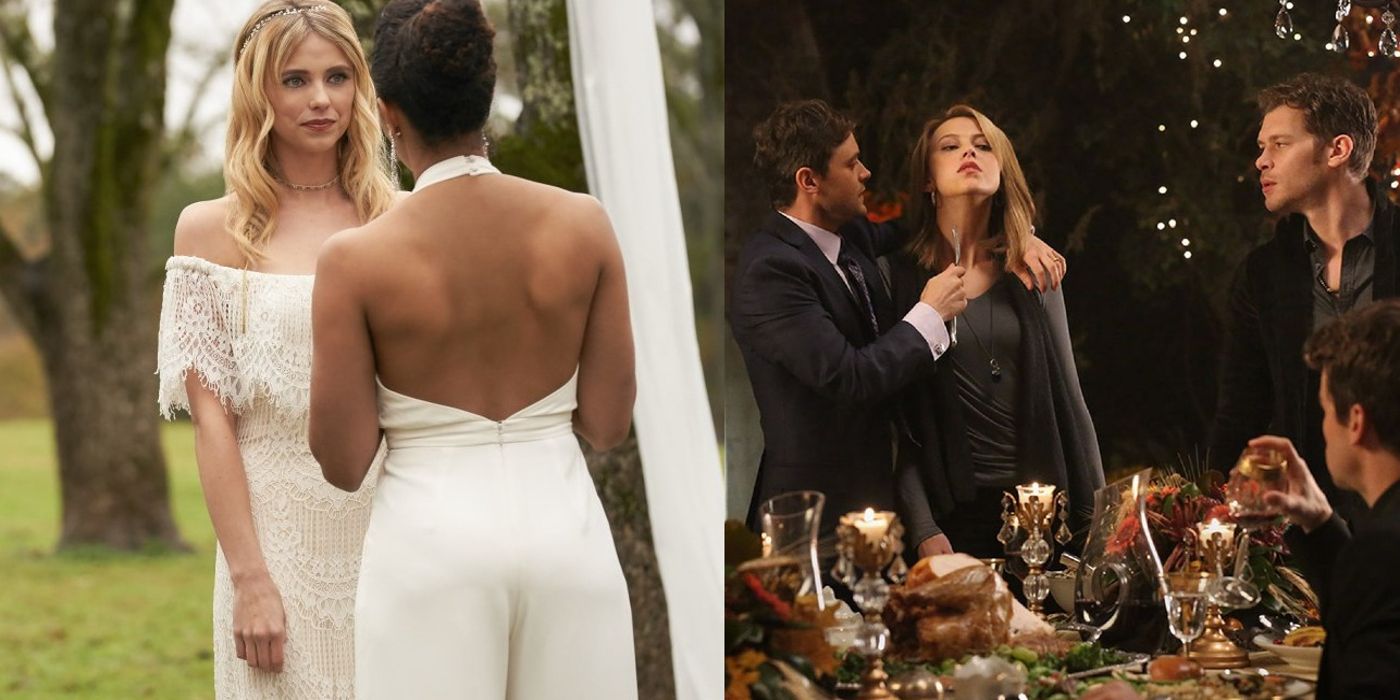 A wedding and Thanksgiving ceremony takes place on The Originals