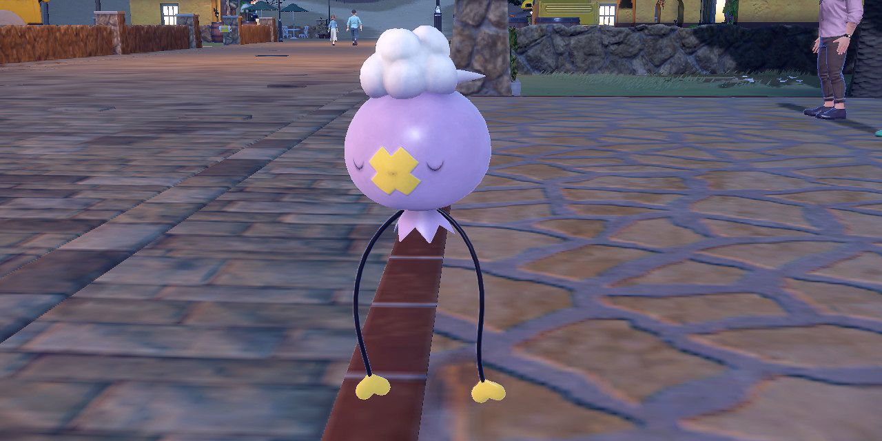 A Drifloon in Pokemon Scarlet and Violet