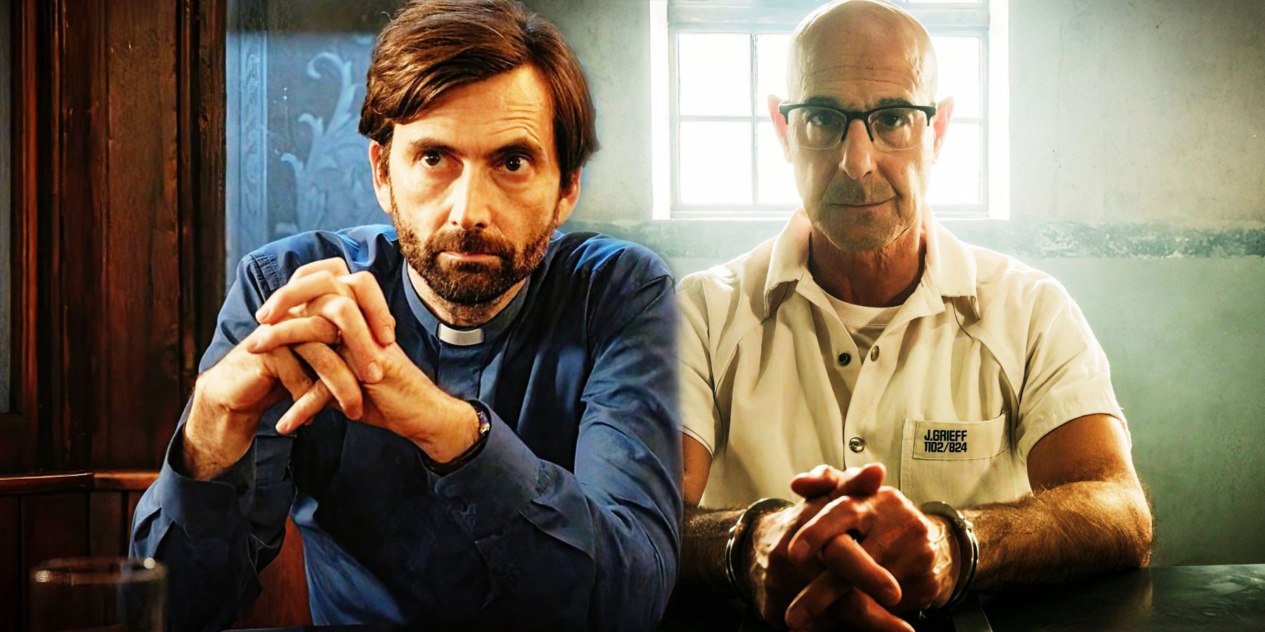 David Tennant and Stanley Tucci in Steven Moffat&rsquo;s Inside Man