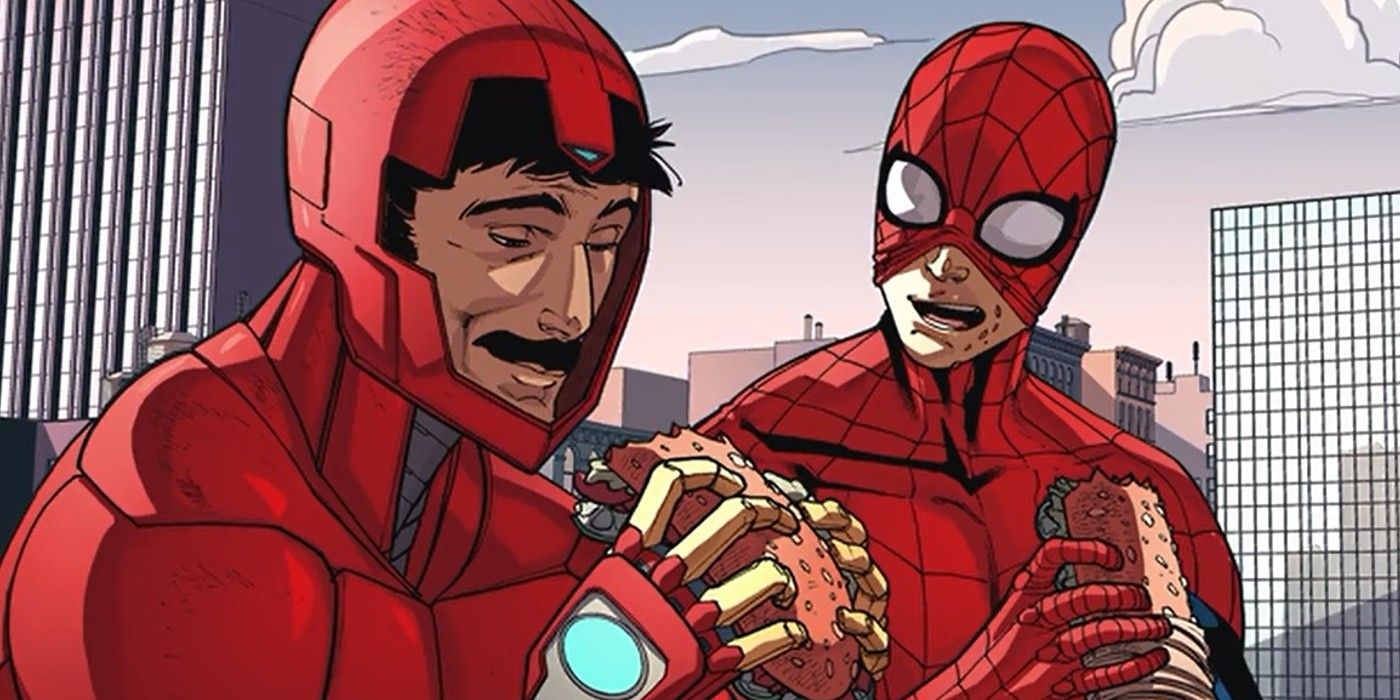 iron man vs spider-man argument