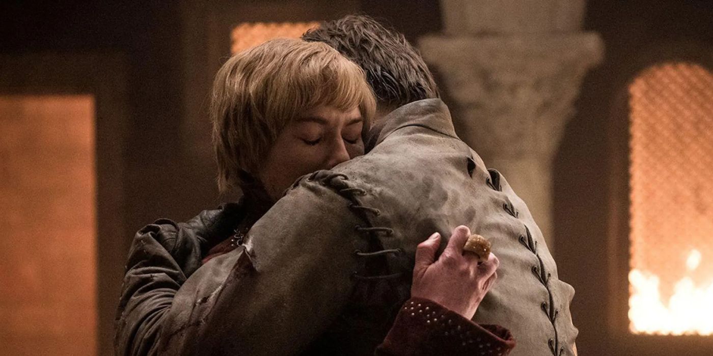 Jaime And Cerseis Final Embrace Before Their Death On THe SHow