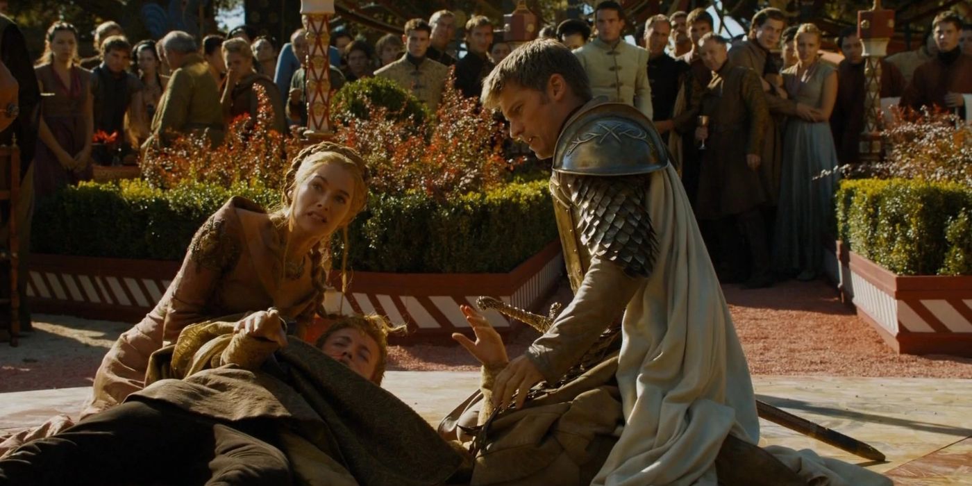 Jaime Lannister Helplessly Watching His Son Die In His Arms