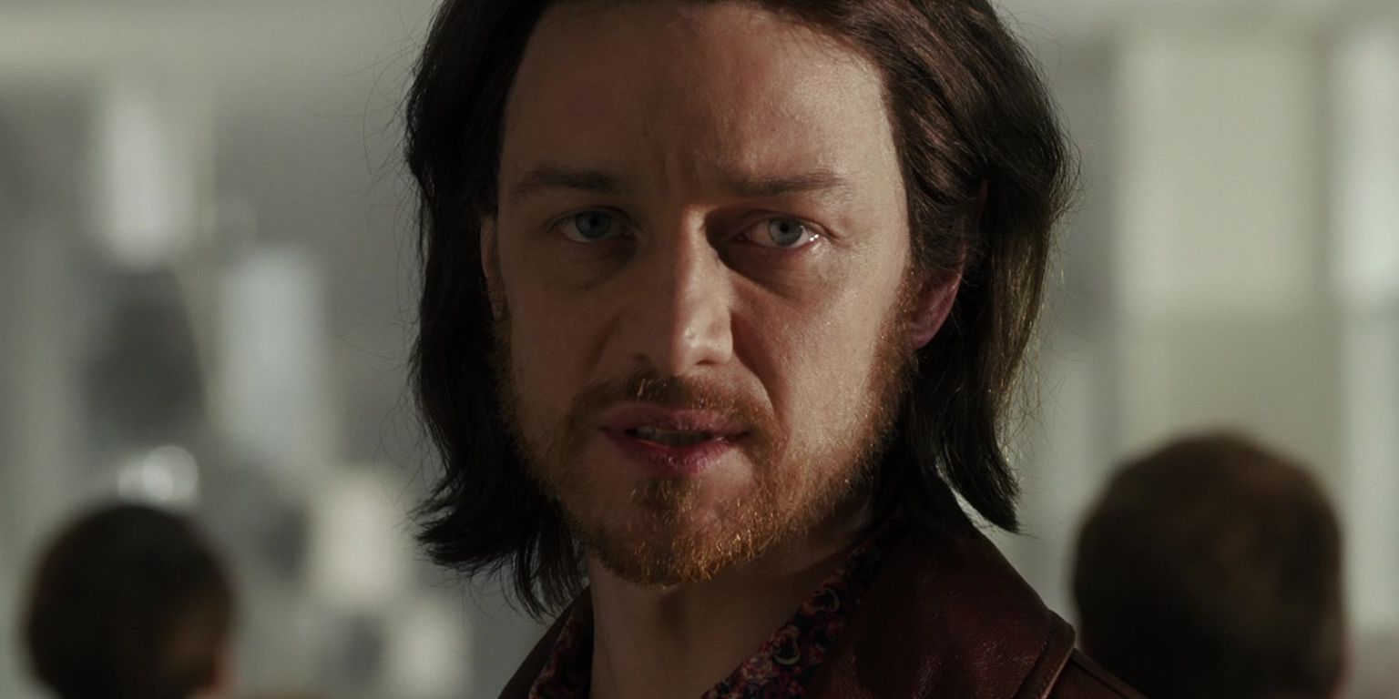 James McAvoy as Charles Xavier in X-Men Days of Future Past