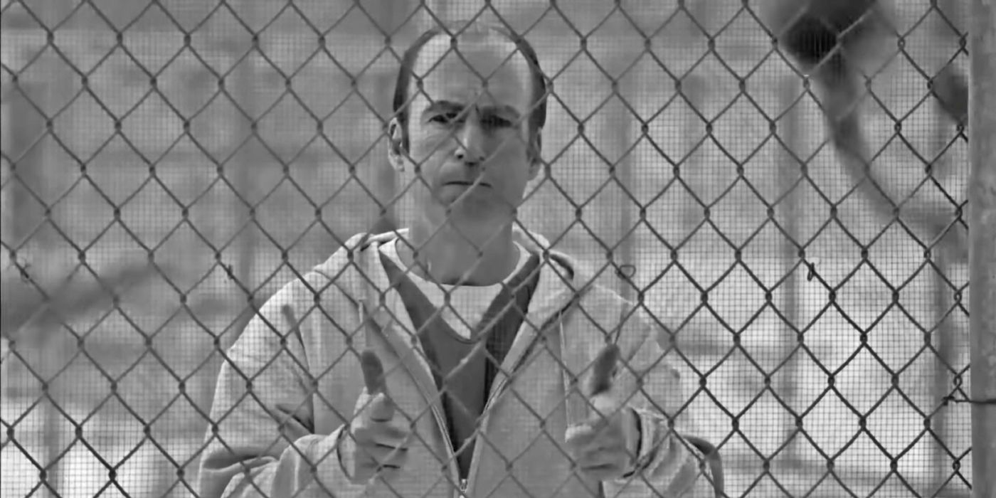 James McGill (Bob Odenkirk) no final da série Better Call Saul.