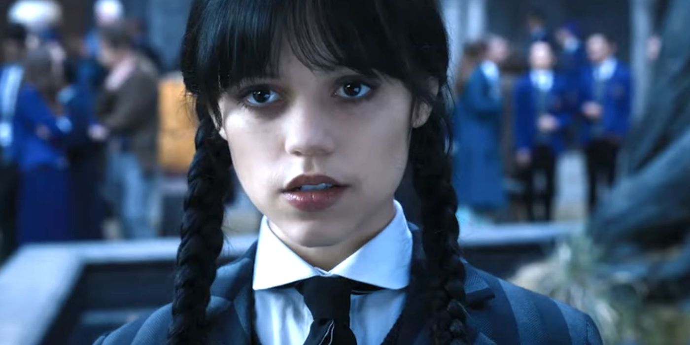 Jenna Ortega como quarta-feira