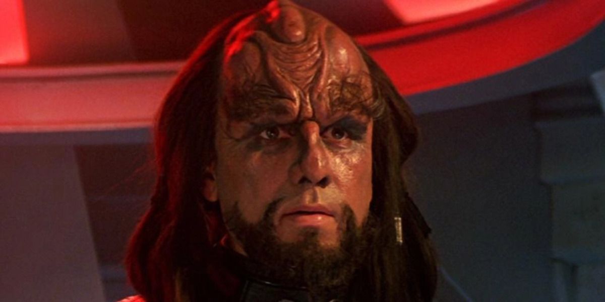 An image of John Larroquette as a Klingon in Star Trek III is shown.