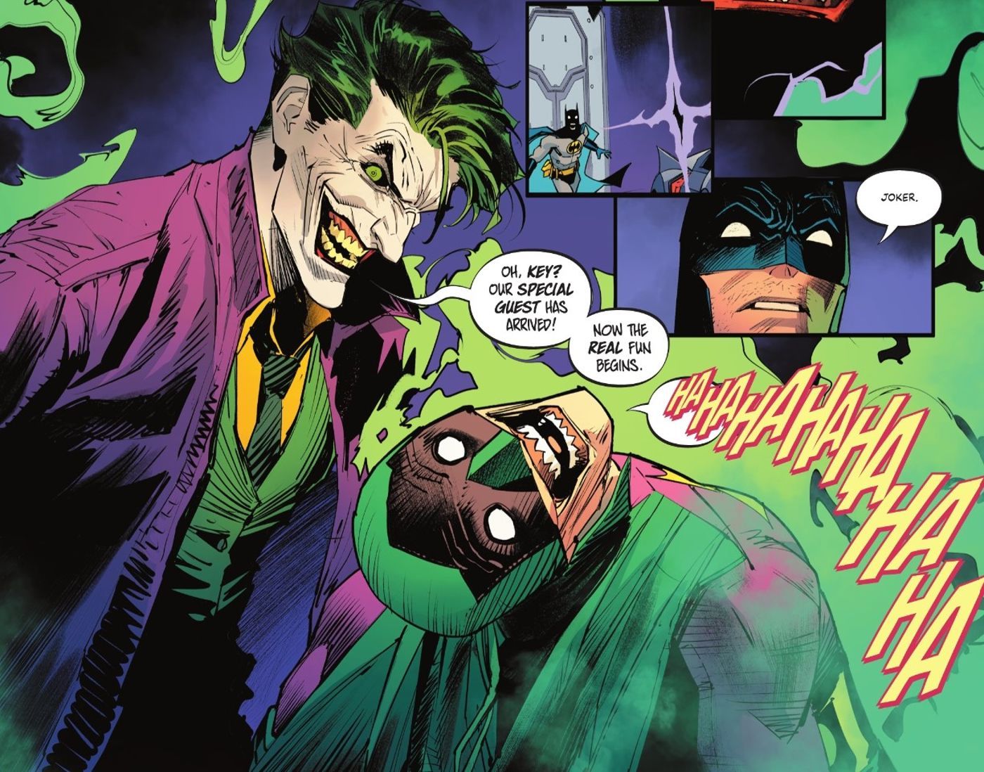 Joker and Boy Thunder DC Comics