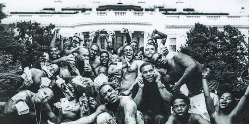 Kendrick Lamar's To Pimp a Butterfly Album cover